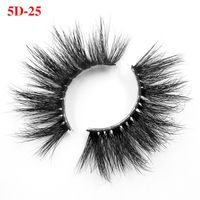 Three-dimensional Cross Thick 25mm Mink Hair False Eyelashes sku image 25