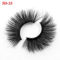 Three-dimensional Cross Thick 25mm Mink Hair False Eyelashes sku image 33