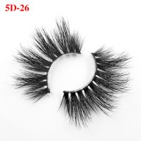 Three-dimensional Cross Thick 25mm Mink Hair False Eyelashes sku image 26