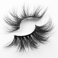 Three-dimensional Cross Thick 25mm Mink Hair False Eyelashes main image 1