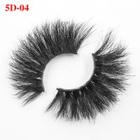 Three-dimensional Cross Thick 25mm Mink Hair False Eyelashes sku image 4