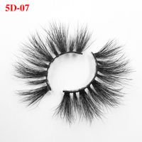 Three-dimensional Cross Thick 25mm Mink Hair False Eyelashes sku image 7