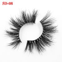 Three-dimensional Cross Thick 25mm Mink Hair False Eyelashes sku image 8