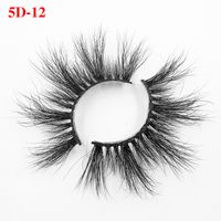 Three-dimensional Cross Thick 25mm Mink Hair False Eyelashes sku image 12