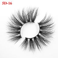 Three-dimensional Cross Thick 25mm Mink Hair False Eyelashes sku image 16