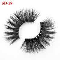 Three-dimensional Cross Thick 25mm Mink Hair False Eyelashes sku image 28