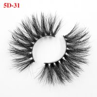 Three-dimensional Cross Thick 25mm Mink Hair False Eyelashes sku image 31