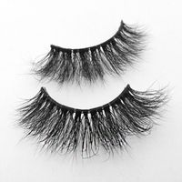 Natural Three Dimensional Multi-layer Mink Hair False Eyelashes One-pair Package Wholesale sku image 11