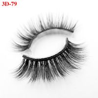 Natural Three Dimensional Multi-layer Mink Hair False Eyelashes One-pair Package Wholesale sku image 21