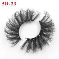 New 25mm Natural Three Dimensional Artificial Mink Hair False Eyelash sku image 7