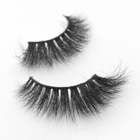 Natural Three Dimensional Mink Hair False Eyelashes One-pair Package sku image 13