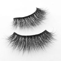 Natural Three Dimensional Mink Hair False Eyelashes One-pair Package sku image 37