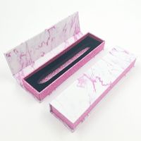 Selbst-klebstoff Eyeliner Verpackung Box Mit Futter Flip Box sku image 2