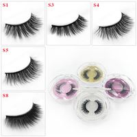 Fashion Three Dimensional  Thick Natural Realistic False Eyelashes main image 1