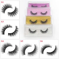 Fashion Three Dimensional  Thick Natural Realistic False Eyelashes main image 4