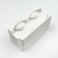 Transparent False Eyelash Inner Support Sub-packaging Box 50pcs sku image 2