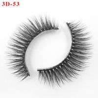 Mixed Thick Three Dimensional Chemical Fiber False Eyelashes 20 Pairs sku image 9