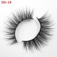 Mixed Thick Three Dimensional Chemical Fiber False Eyelashes 20 Pairs sku image 4