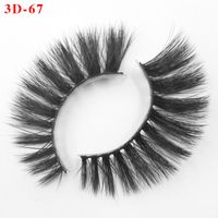 Mixed Thick Three Dimensional Chemical Fiber False Eyelashes 20 Pairs sku image 12