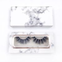Three Dimensional Fluffy False Eyelashes Single Pair Package Butterfly Paper Box main image 4