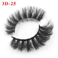 Three Dimensional Fluffy False Eyelashes Single Pair Package Butterfly Paper Box sku image 132