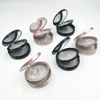 Double-layer False Eyelash Storage Box With Mirror main image 5