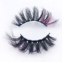 18mm Colorful Eye Tail Lengthened Mink-like False Eyelashes 8 Pairs sku image 9