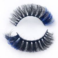 18mm Colorful Eye Tail Lengthened Mink-like False Eyelashes 8 Pairs sku image 6