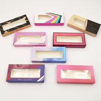 New Macaron Color False Eyelashes Decorated Paper Box main image 4