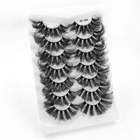 25mm Fluffy Three-dimensional Multi-layer Mink-like False Eyelashes 7 Pair sku image 9