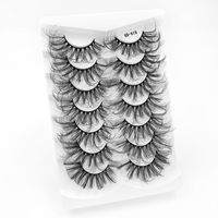 25mm Fluffy Three-dimensional Multi-layer Mink-like False Eyelashes 7 Pair sku image 21