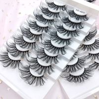 25mm Three-dimensional Thick Exaggerated Chemical Fiber False Eyelashes Eight Pairs main image 4