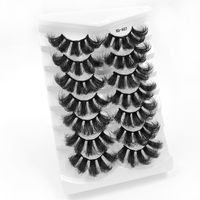 25mm Fluffy Three-dimensional Multi-layer Mink-like False Eyelashes 7 Pair sku image 10