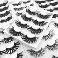 4 Pairs Of Three Dimensional Thick Natural Simulation False Eyelashes Wholesale sku image 16