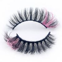 18mm Colorful Eye Tail Lengthened Mink-like False Eyelashes 8 Pairs sku image 3