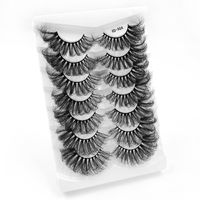 25mm Fluffy Three-dimensional Multi-layer Mink-like False Eyelashes 7 Pair sku image 7