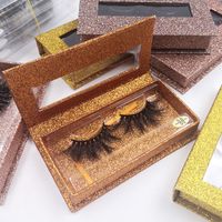 Colorful Rectangular Window Magnetic False Eyelash Fine Mounting Box Wholesale main image 3