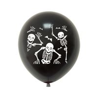 Halloween Skull Emulsion Party Balloons sku image 2