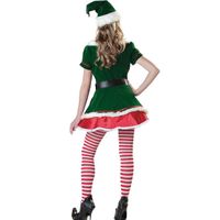 Christmas Fashion Color Block Masquerade Stage Costume Props main image 5