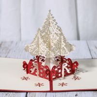 Christmas Christmas Tree Elk Paper Party Card main image 6