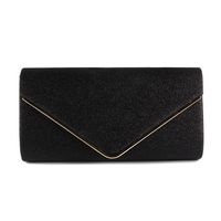 Women's Small Flash Material Solid Color Fashion Square Magnetic Buckle Envelope Bag main image 5