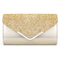 Women's Medium All Seasons Pu Leather Solid Color Fashion Square Magnetic Buckle Evening Bag main image 3