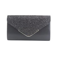 Women's Medium All Seasons Pu Leather Solid Color Fashion Square Magnetic Buckle Evening Bag main image 4