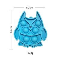 Animal Shape Deratization Keychain Pressure Reduction Toy sku image 2