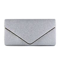 Women's Small Flash Material Solid Color Fashion Square Magnetic Buckle Envelope Bag main image 3