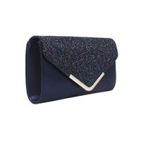 Women's Medium All Seasons Pu Leather Solid Color Fashion Square Magnetic Buckle Evening Bag sku image 1