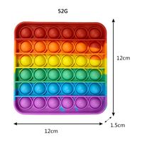 Juguete Colorido De Descompresión De Burbujas De Silicona Para Escritorio main image 2