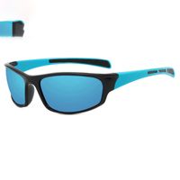 Unisex Einfacher Stil Farbblock Pc Quadrat Vollbild Sonnenbrille main image 2