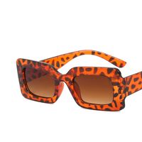 Fashion Solid Color Resin Square Full Frame Women's Sunglasses sku image 9