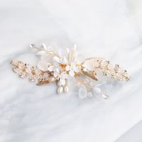 Fashion Frosted Crystal Beaded Alloy Hair Accessories Nhhs154267 sku image 1